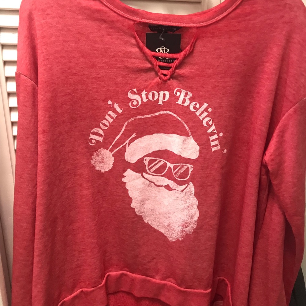 Rockawear Christmas theme sweater